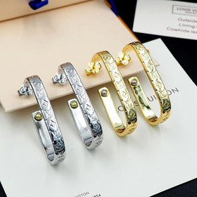 Louis Vuitton LV Lista Kwiatowe Kolczyki-3576  