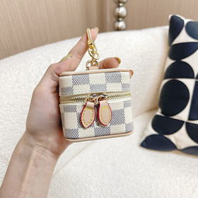 Louis Vuitton LV Mini Torba Kosmetyczna Moneta Portfel Klucznik Wisieszek Ornament-3938  