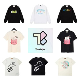 NOWE Gucci Koszulka-2836  