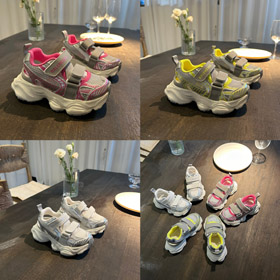 Balenciaga dzieci sportowe bieganie sandały z rzepkiem-4213  