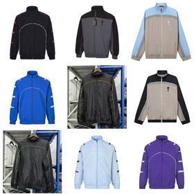 Trapstar haftowane cienka kurtka kurtka długie spodnie sportowe casual garnitur-4373  