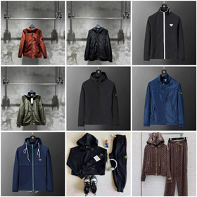 Kamień Island Burberry Północna twarz kurtki/windbreakers-4846  