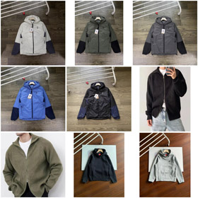 Nike On ciepła i miękka kurtka z kapturem-5016  