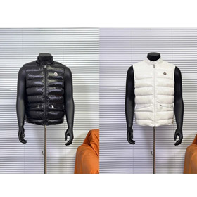 Moncler Gui kołnierz z zamkiem w dół kamizelka-5051  