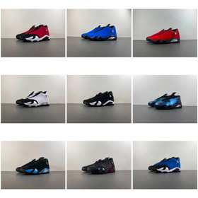 Jordan Air Jordan 14 Retro Classic Mid-Top Retro Koszykówka Buty-5111  