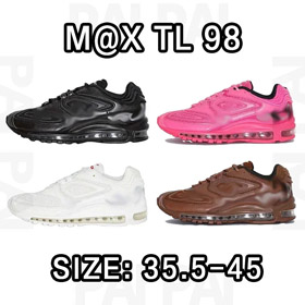 Najwyższy x Nike Air Max 98 TL siatka i skóra niski top sportowe obuwie casual-5120  