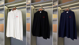 Koszulka polo Burberry z oddychającej bawełny pique-5467  