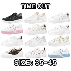 Louis Vuitton LV Low-top Oddychające antypoślizgowe buty łyżwiarskie-5571  