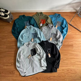 Patagonia Oddychający pół-Zip Stand-Up kołnierz sportowy warstwa podstawowa-5605  