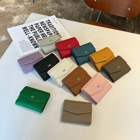 Hermès prosta klapa multi-karty portfel-5790  