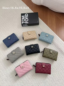 Chanel kawiar skóry portfel-5794  