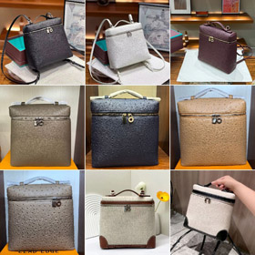 Loro Piana minimalistyczny i stylowy plecak-5831  