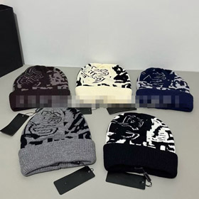 Dolce & Gabbana DG nowy pełny druk zagęszczony czapka z dzianiny-5858  