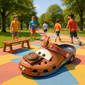 Crocs antypoślizgowe rodzic-dziecko plaża zatoki-5963  