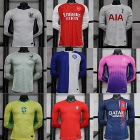 Premier League nowy gracz długi rękaw koszulka piłkarska-1605