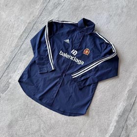 Nowa koszula z długim rękawem Adidas Balenciaga Manchester United (15 stylów) - 1611