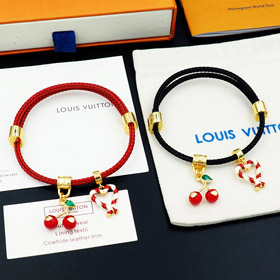 Louis Vuitton LV Cherry Heart Wire Bracelet-0296